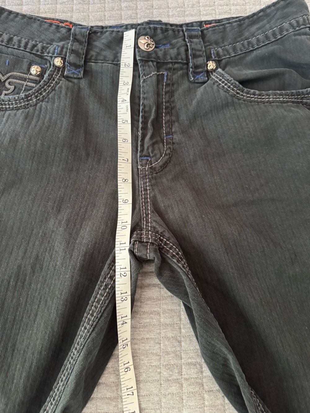 Rock Revival Men's Black Jeans - Picture 13 of 16